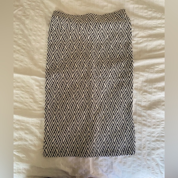 ZARA Y2K Millennial Zebra Pattern Pencil Skirt - Picture 1 of 6